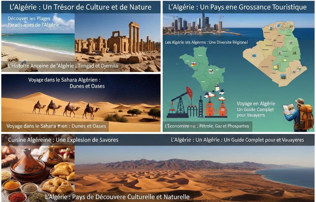 L’Algérie : Un Trésor d’Histoire, de Nature et de Culture L'Algérie Un Pays de Découverte Culturelle et Naturelle