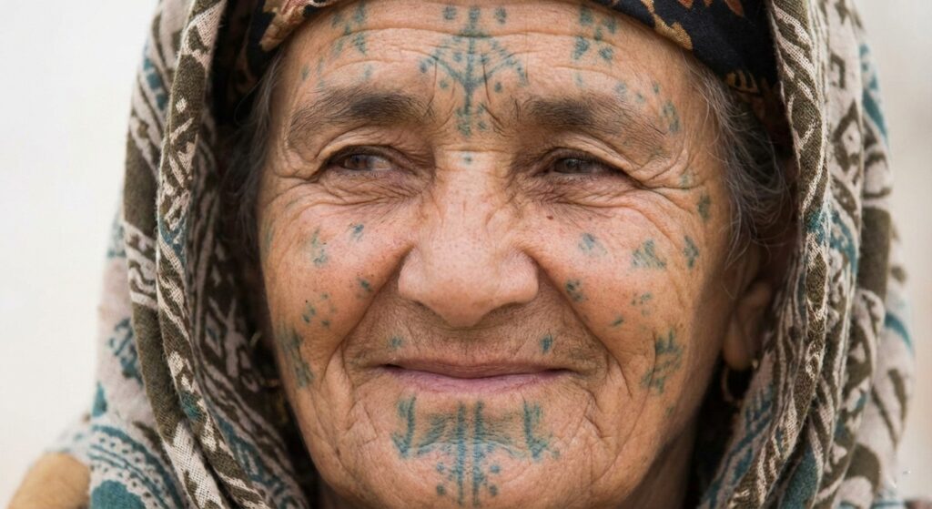 L’encre de la mémoire : L’histoire oubliée des tatouages des femmes berbères.