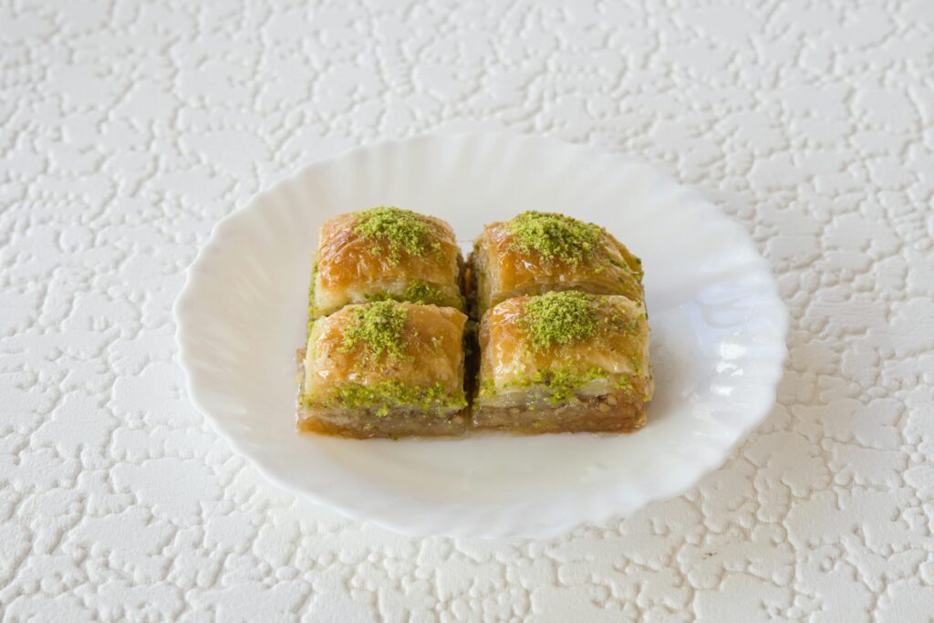 Trileçe dessert - a viral Turkish-Ottoman dessert with three layers of cake, cream, and pastry