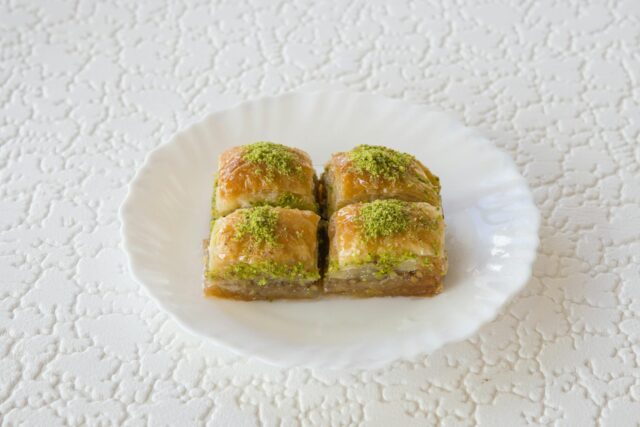 Trileçe dessert - a viral Turkish-Ottoman dessert with three layers of cake, cream, and pastry