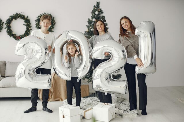 Berber family celebrating Yennayer New Year in France