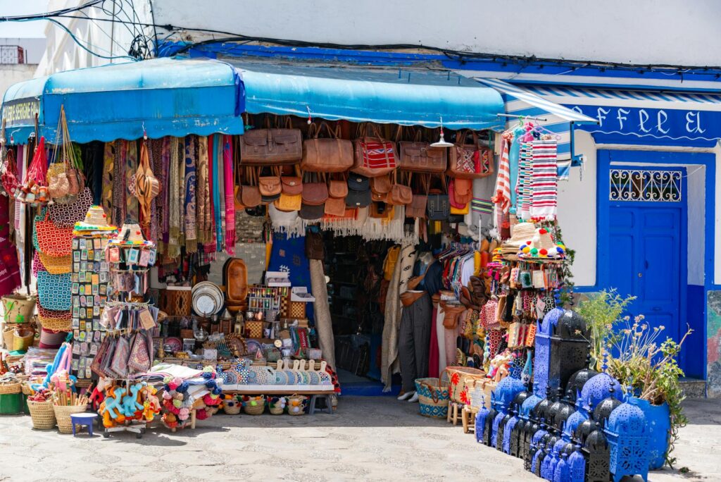 Tunisian artisans displaying their work at the Interior Lifestyle 2025 event