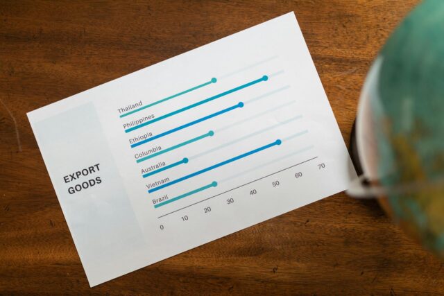 Vietnamese products being loaded onto a truck for export to Algeria, Maghrebin entrepreneurs discussing business opportunitie