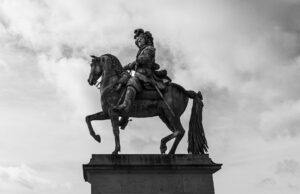 Le Voyage d’Algérie de Louis XIV : Jour 1 Louis XIV dans son voyage en Algérie, jour 1, scène historique