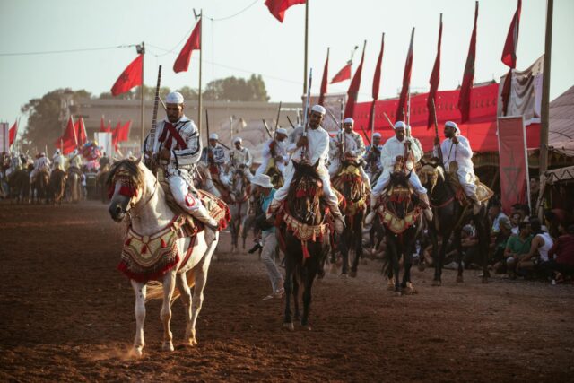 Moroccan woman discussing Moudawana reform at a roundtable