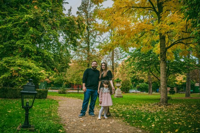 Maghrebi family immigrating to France, symbolizing the growing trend of North African immigration