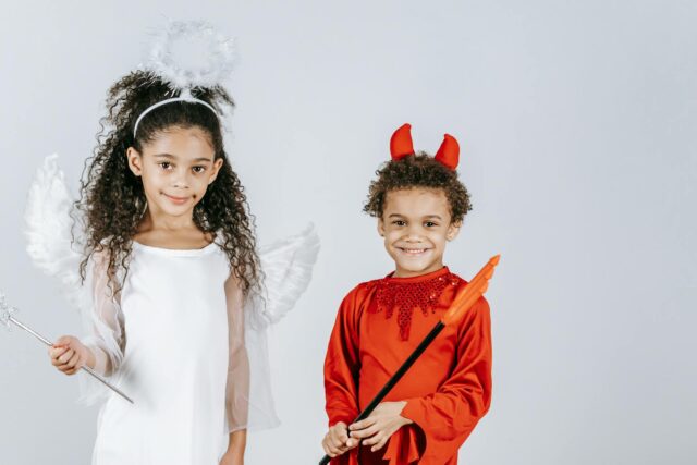 Enfants de l'école Pierre-Puel en costume lors du Carnaval à Onet-le-Château