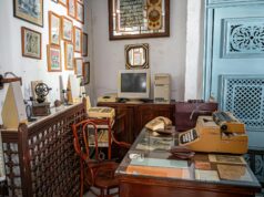 Le monde de l’art ouvre à Tunisie : la Mamma s’ouvre à l’art! Interieur de l'atelier de peinture à la Mamma, Tunisie - Le monde de l'art ouvre à Tunisie : la Mamma s’ouvre à l’art!