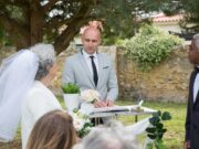 Le mariage traditionnel maghrébin évolue : découvrez les dernières tendances au salon de Chasseneuil-du-Poitou Maghrebin couple at traditional wedding trends exhibition in Chasseneuil-du-Poitou