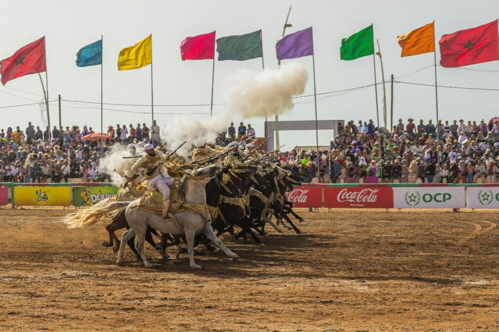 Franco-Algerian equestrian promoting horseback riding in Algeria, preserving traditional culture