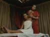 Notre top 5 des meilleurs spas de Paris Lady relaxing at the Guerlain Champs-Élysées Spa in Paris, receiving a massage