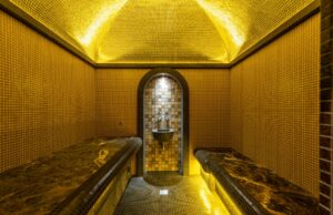 La renaissance de l’Aquarelle : un hammam et une beauté entièrement rénovés à Sainte-Ménehould Renovated Hammam Aquarelle in Sainte-Ménehould featuring historic architecture and a refreshed interior design