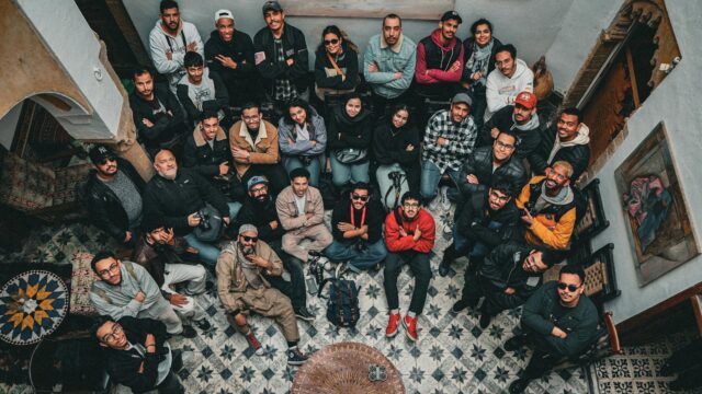 MRE family gathering in Morocco, discussing political changes