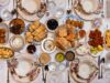 Recipe Ramadan 2026: Une soirée gourmande de dégustation des Appétizers à Desserts Gourmet Ramadan feast with traditional Algerian, Tunisian and Moroccan appetizers to desserts served on a dining table