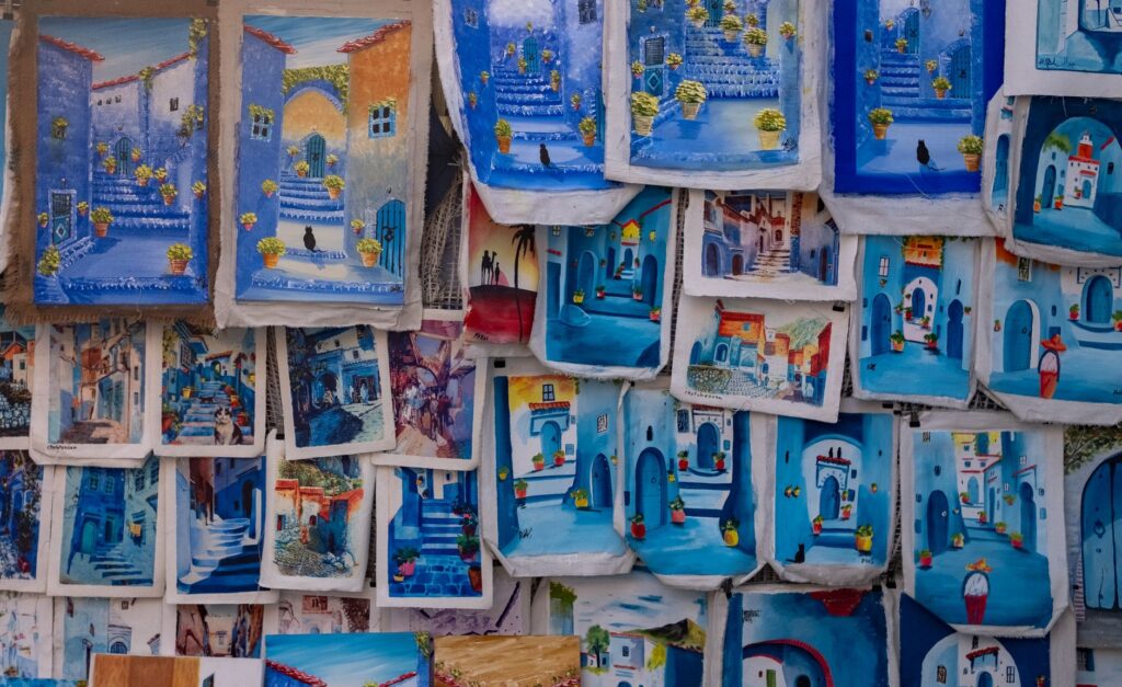 Zahira Tigtate’s Exhibition : Célébrant la Culture Amazigh au CBF Drancy