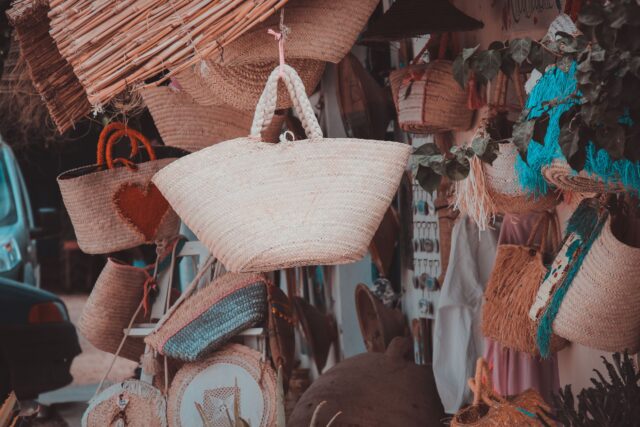 Tunisian Artisanal Craft Revival by Creative Tunisie Women artisans working at Creative Tunisia's workshop, showcasing revival of Tunisian craftsmanship