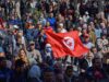 La lutte contre le viol en Tunisie : un défi pour la société civile Tunisian women protesting against violence