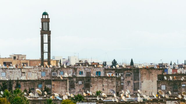Tunisian city paradise for pensioners with picturesque streets and retirees enjoying their new life