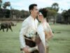 Le mariage traditionnel khmer : un voyage spirituel au cœur de l’Asie du Sud-Est Khmer traditional wedding ceremony with colorful decorations and participants in traditional dress