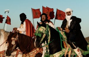 Fontainebleau, « Le Maroc et la mode » : un événement culturel européen consacré à la Mode Maghrébine Women in traditional Moroccan fashion at Fontainebleau event
