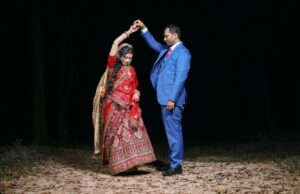 Un mariage presque traditionnel au Hellfest : un événement exceptionnel pour la communauté maghrébine de la diaspora Mariage presque traditionnel au Hellfest, couple maghrebin dansant sur scène avec la foule