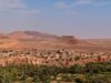 Les oasis du Maghreb : un patrimoine en danger Famille se promenant près d'une oasis du Maghreb en danger