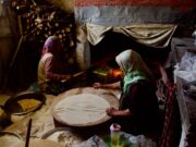 Le Bouzelouf, la délicieuse spécialité culinaire algérienne qui charme Algerian family preparing Bouzelouf dish