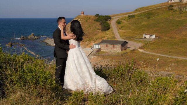 Breton_wedding_Elodie_PierreYves Elodie and Pierre-Yves wedding in traditional Breton costumes in Lorient
