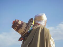 Ecomusée : vivre l’expérience d’un mariage traditionnel algérien Couple traditionnel algérien se mariant au Ecomusée de Sétif