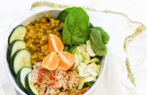 20 recettes végétariennes pour le Ramadan : une alternative saine et délicieuse Colorful Moroccan lentil salad served during Ramadan