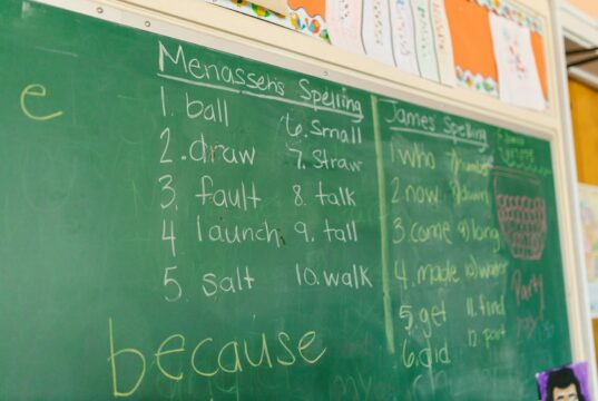 L’anglais en Algérie : le défi du français à l’école Algerian students learning English in a classroom