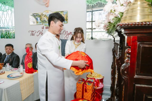 Muong wedding ceremony in Ninh Binh, Vietnam