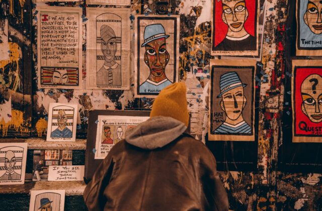 Zahira Tigtate art exhibit for New Year berbere Yennayer celebration in New York