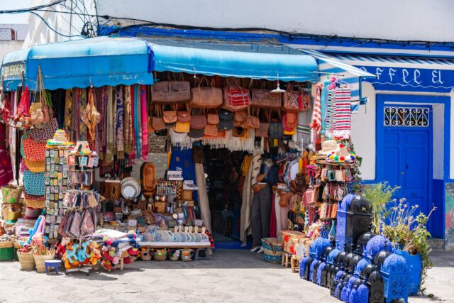 Tunisian craftswoman showcasing UNESCO-recognized unique craftwork