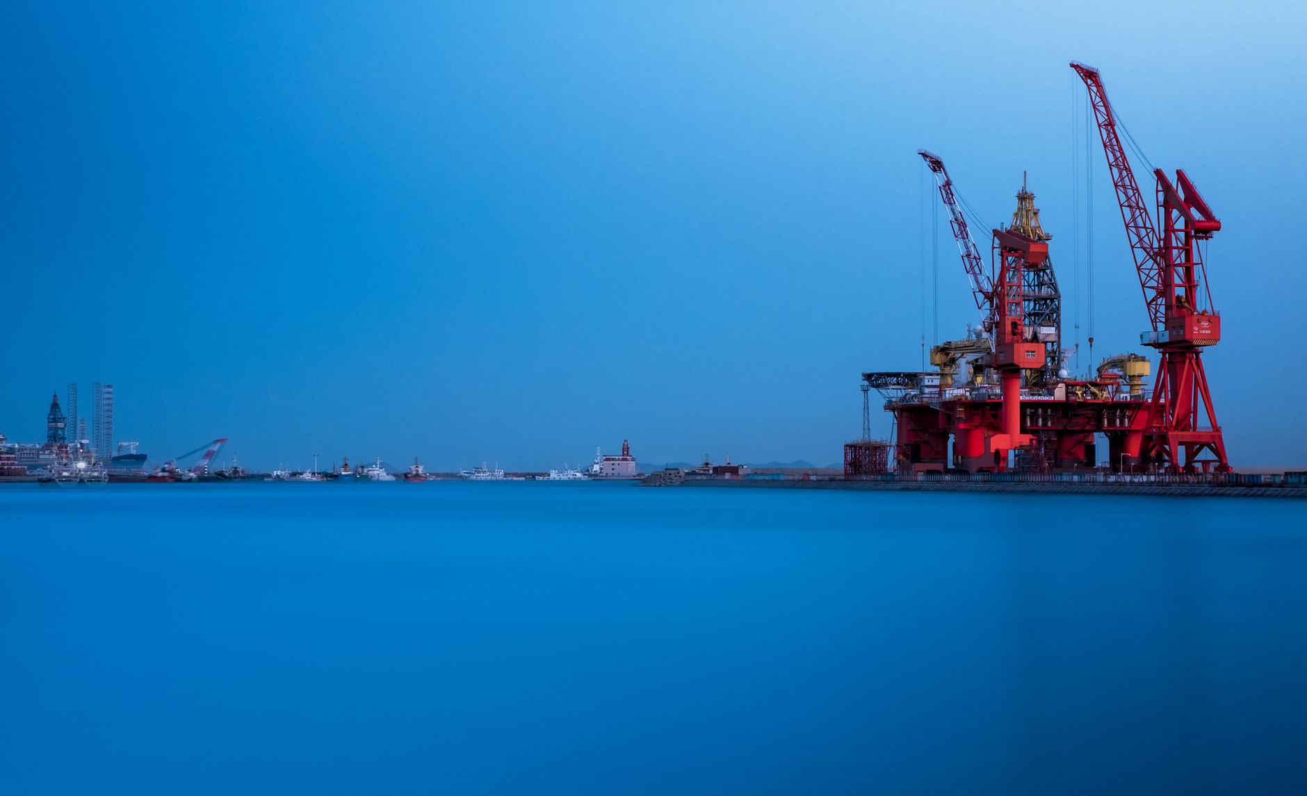 Algerian and Nigerien oil drilling sites in Africa