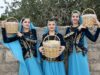 Femmes kabyles : racines, traditions, mémoires et transmission – Du Kabylie à la diaspora Kabyle women in traditional dress, sharing stories in a Kabylie village and with the diaspora