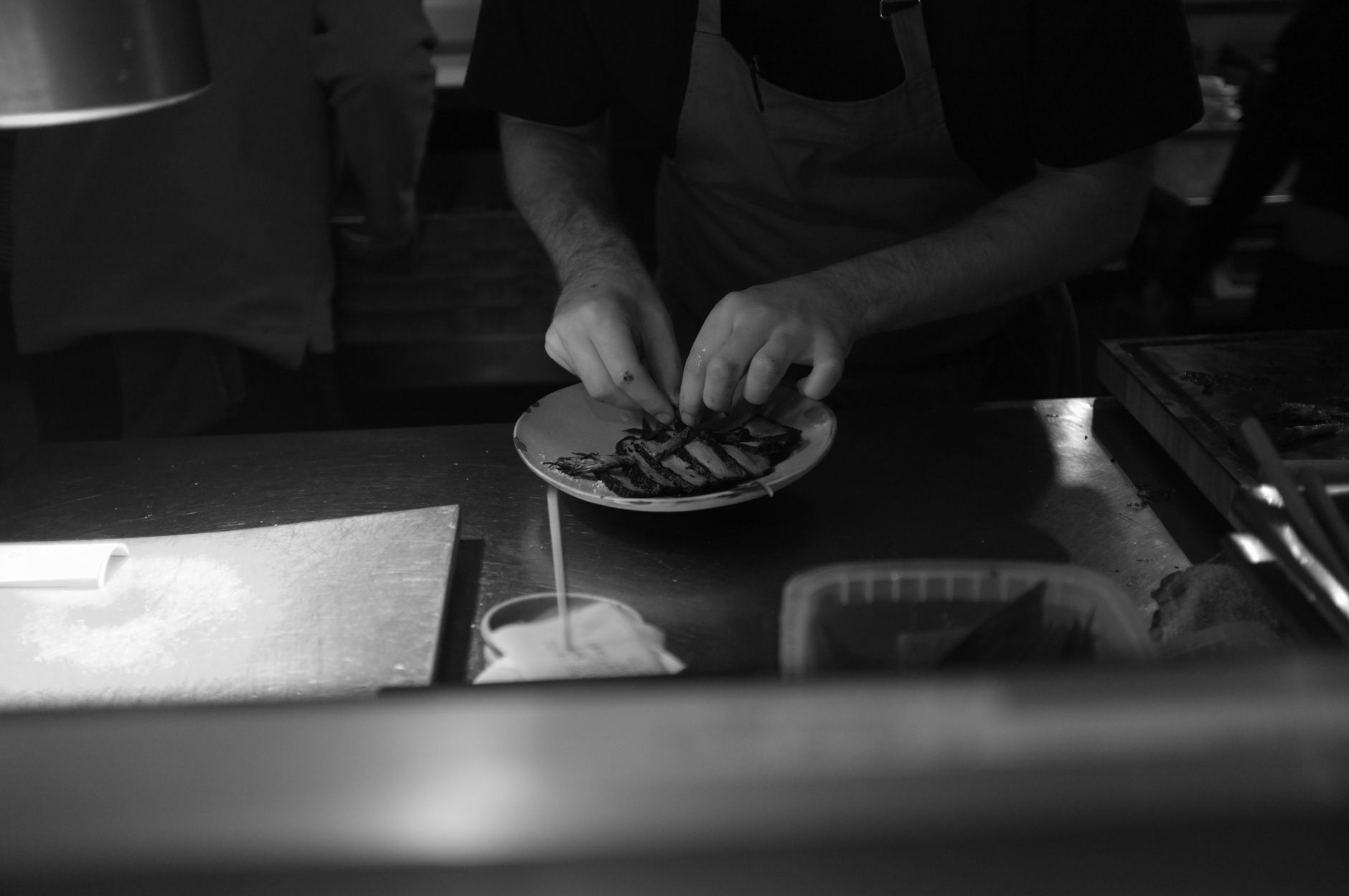 Professional chef preparing Moroccan recipes at the Ftour 2026 culinary festival
