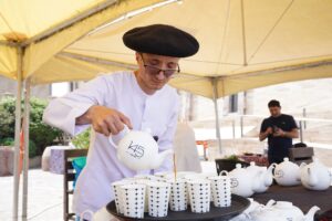 Le thé au Royal Mansour Casablanca : la mode marocaine du café thé revisité
