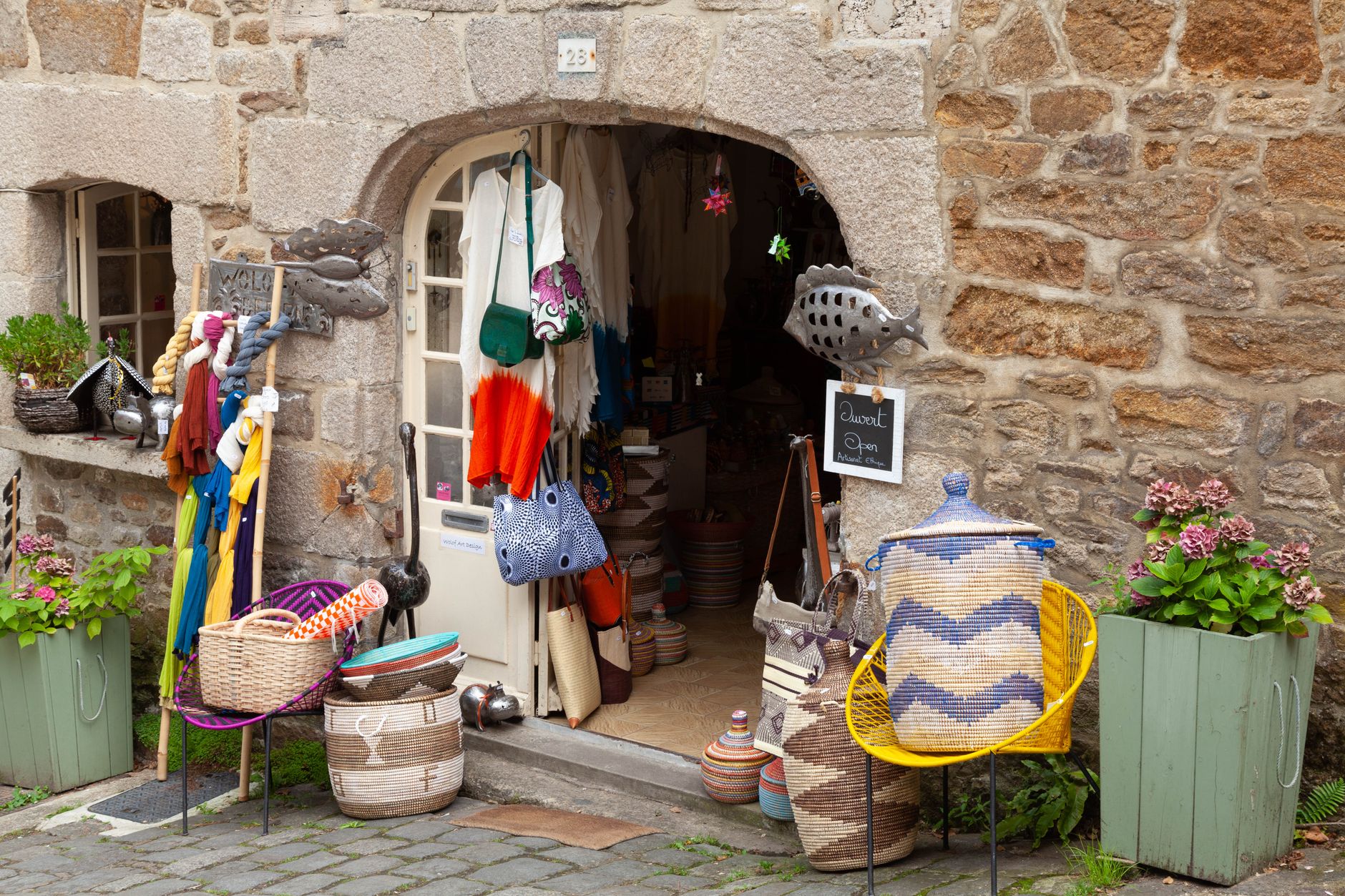 Marocain artisanat boutique Cherbourg-en-Cotentin unique objets créés par artisans locaux