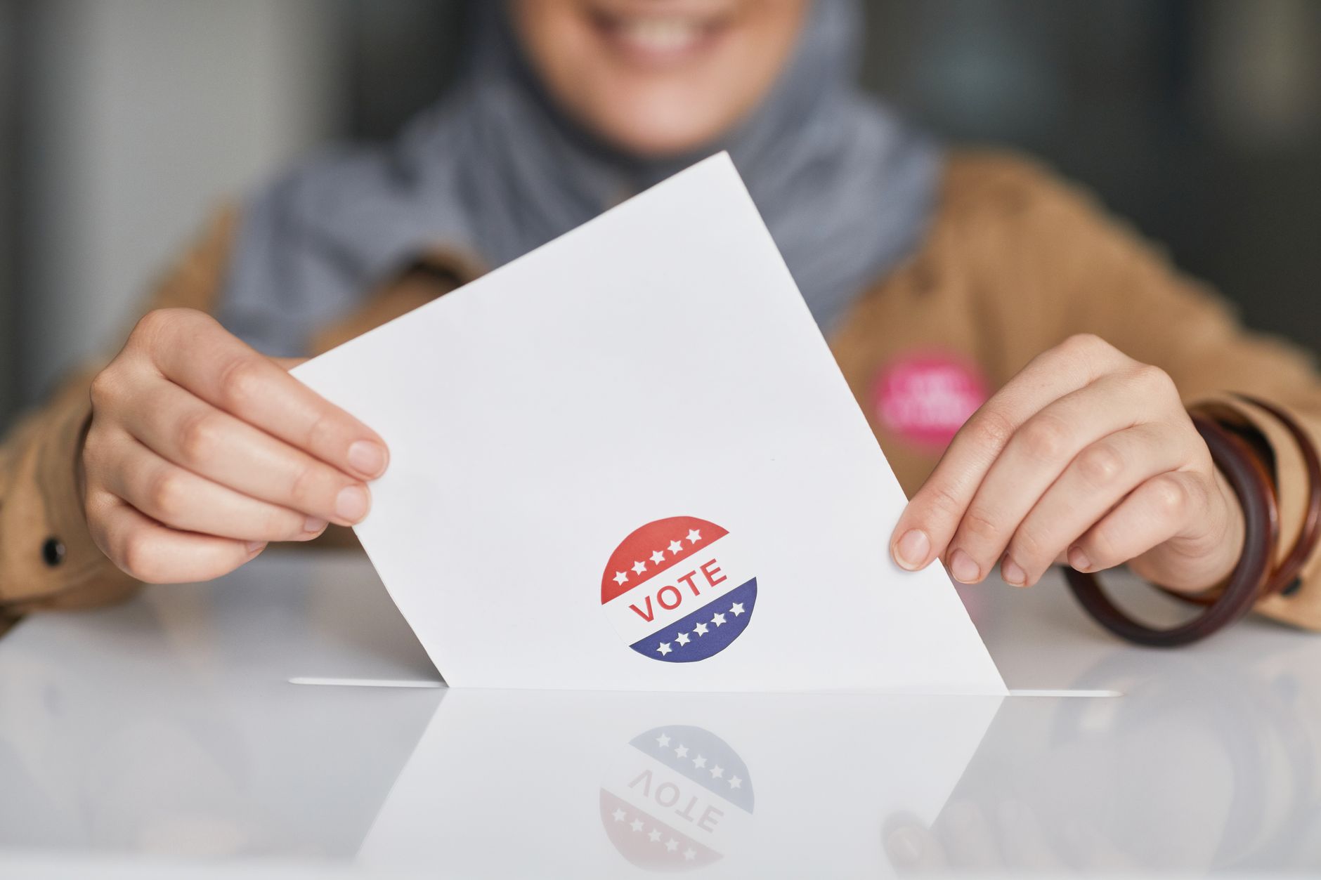Marocain votant à des législatives le 23 septembre