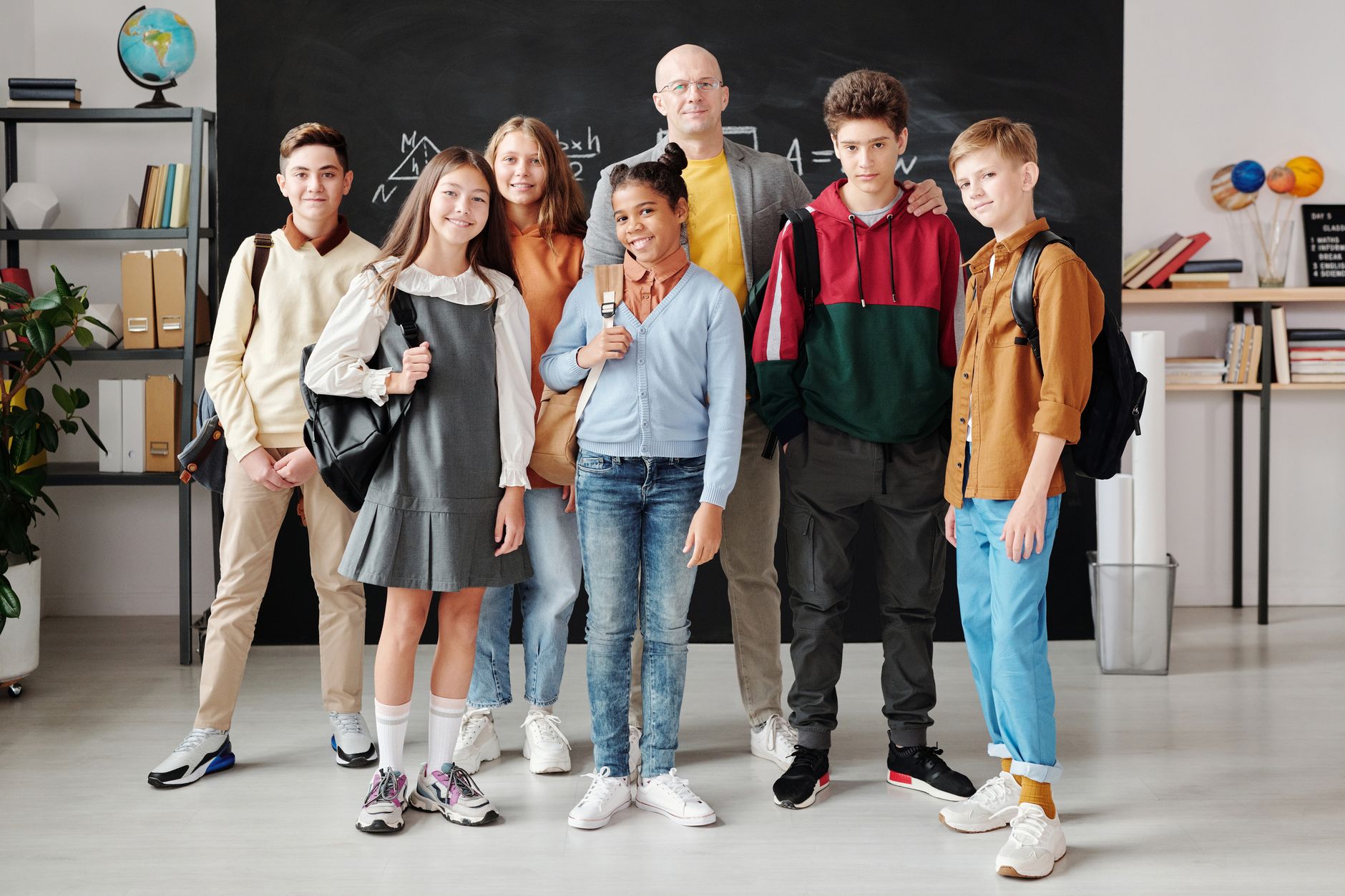 Groupe de jeunes à Château-Thierry avec le label Cité éducative